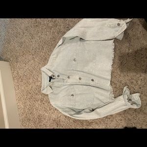 CROPPED STRIPED JACKET